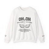 Crewneck Sweatshirt — OH2OH "Open Hand 2 Open Hand" Inspirational Christian Pullover