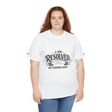 Resolved Tee — "I Am Resolved, No Turning Back" Inspirational Cotton T-Shirt