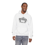 Resolved Hoodie — 'I Am Resolved, No Turning Back' Inspirational Pullover