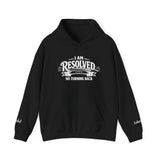 Resolved Hoodie — 'I Am Resolved, No Turning Back' Inspirational Pullover