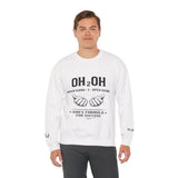 Crewneck Sweatshirt — OH2OH "Open Hand 2 Open Hand" Inspirational Christian Pullover
