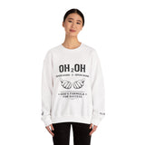 Crewneck Sweatshirt — OH2OH "Open Hand 2 Open Hand" Inspirational Christian Pullover