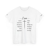 Christian 'I Am' Cross T-Shirt — Faith Identity Tee